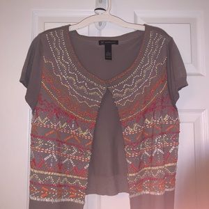 INC cardigan